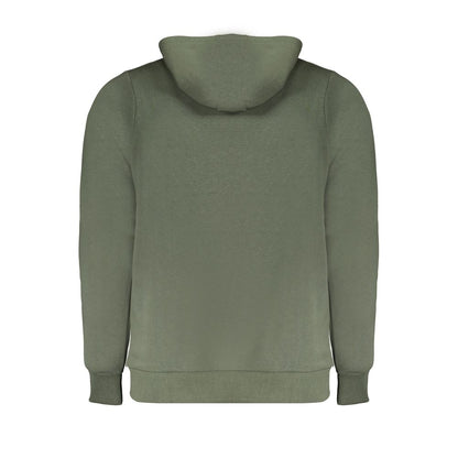 Green Cotton Men Sweater