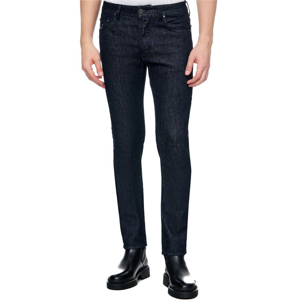 Blue Cotton Men Jeans