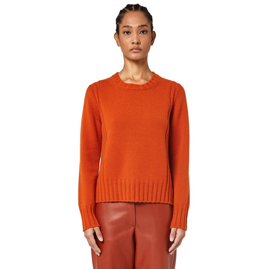 Orange Cashmere Sweater