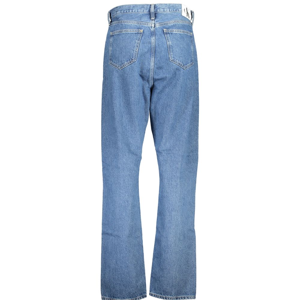 Blue Cotton Jeans & Pant