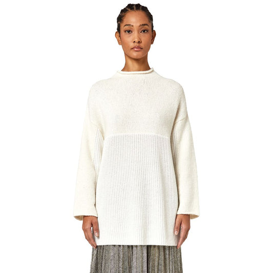 White Wool Riciclata Sweater