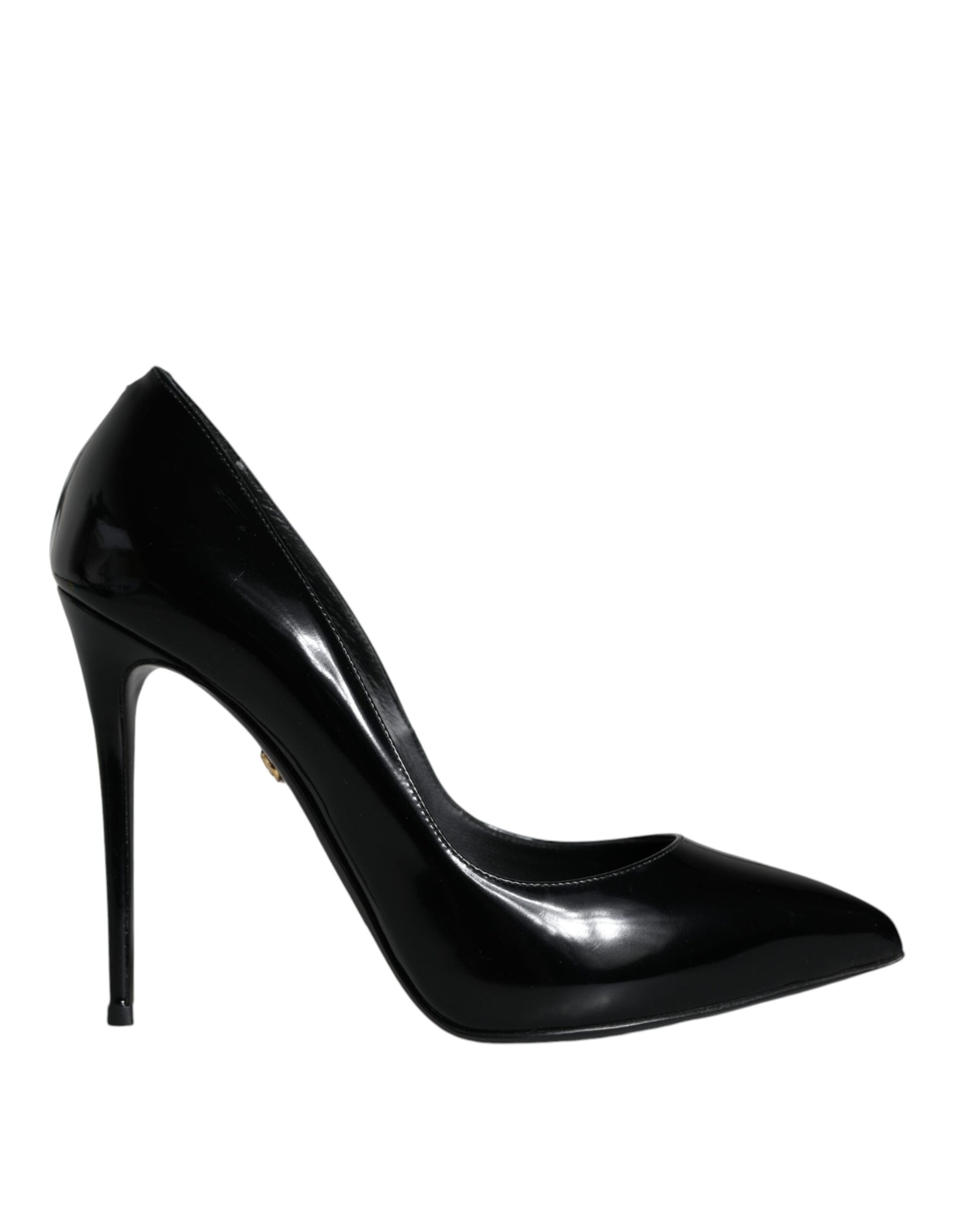 Black Patent Leather KATE Heels Pumps Shoes