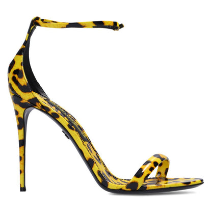 Yellow Leather Di Calfskin Sandal