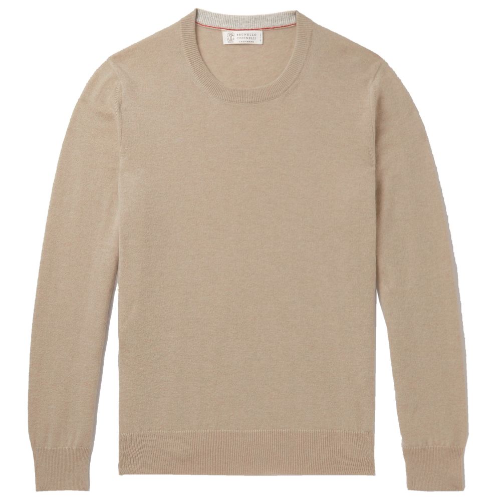 Beige Wool Sweater