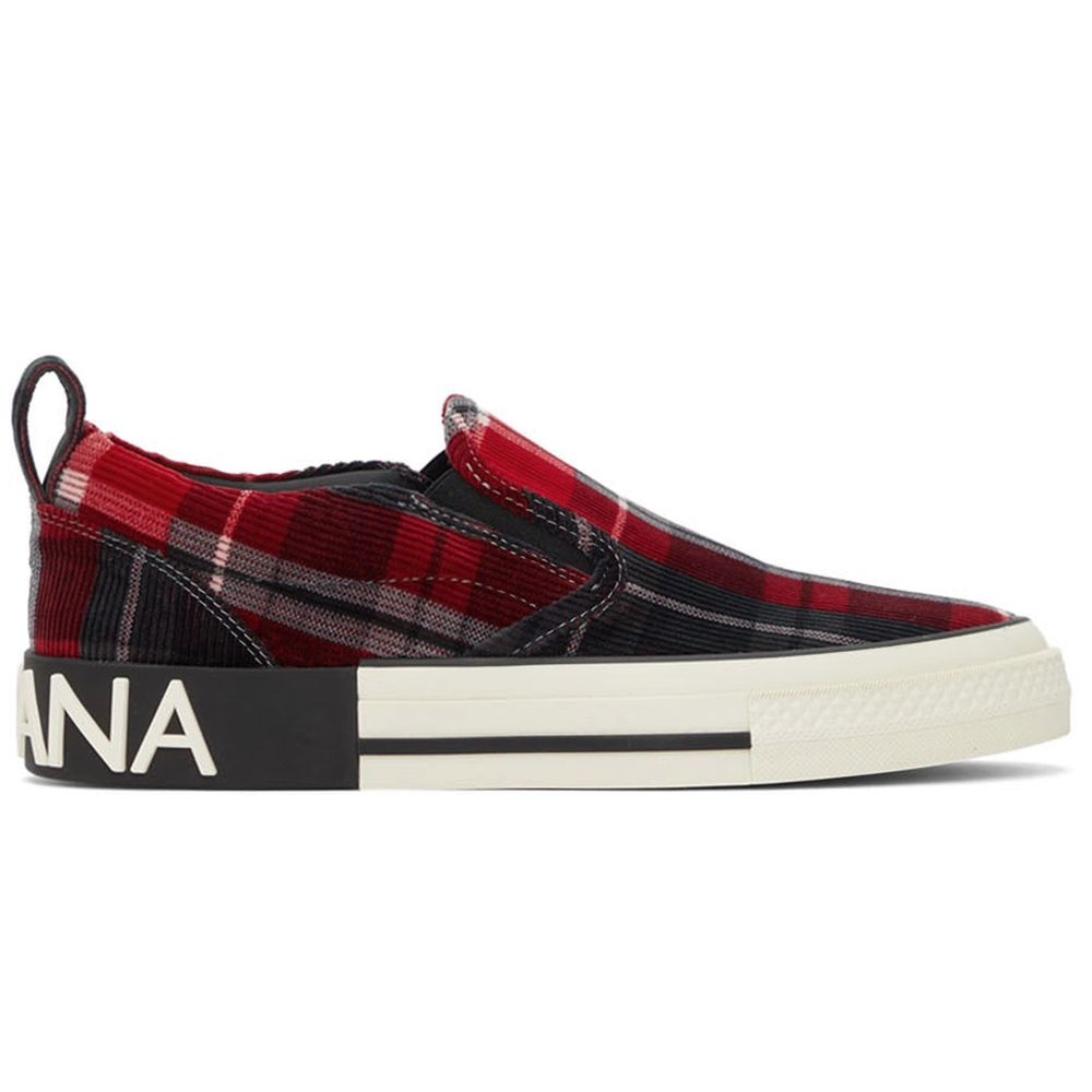 Red Cotton Sneaker