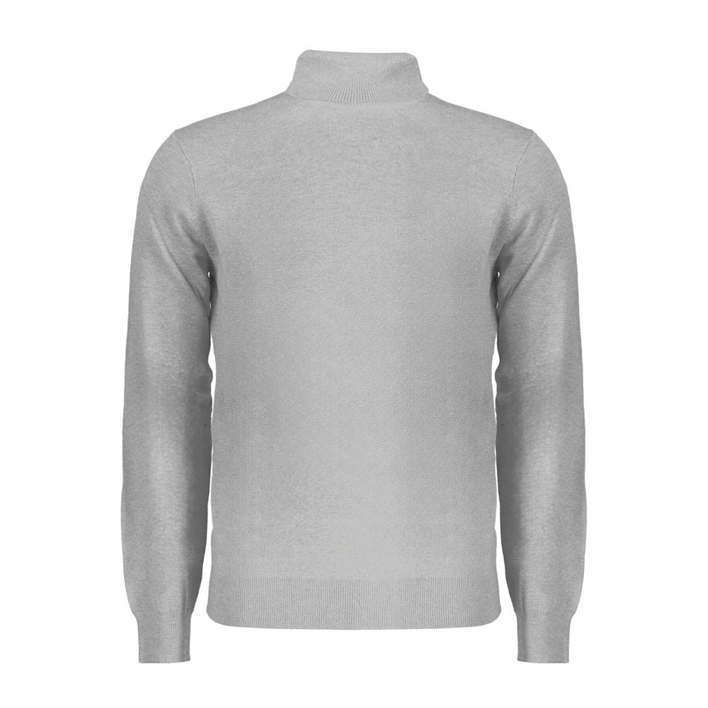 Gray Wool Men Sweater