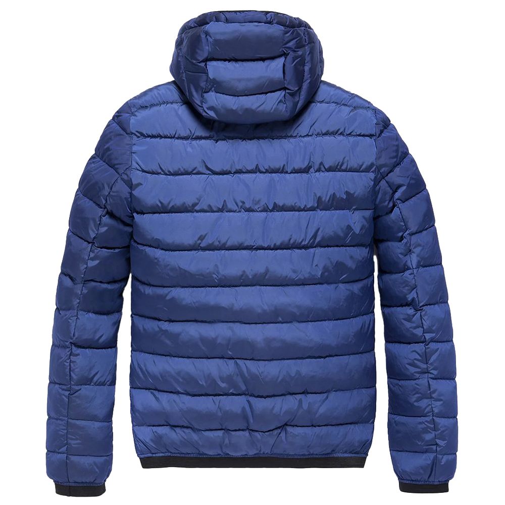 Blue Nylon Jacket