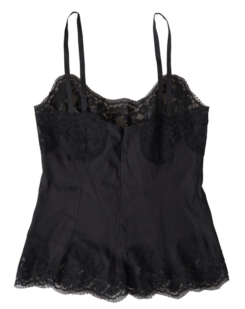 Dolce & Gabbana Sultry Silk Blend Camisole Top