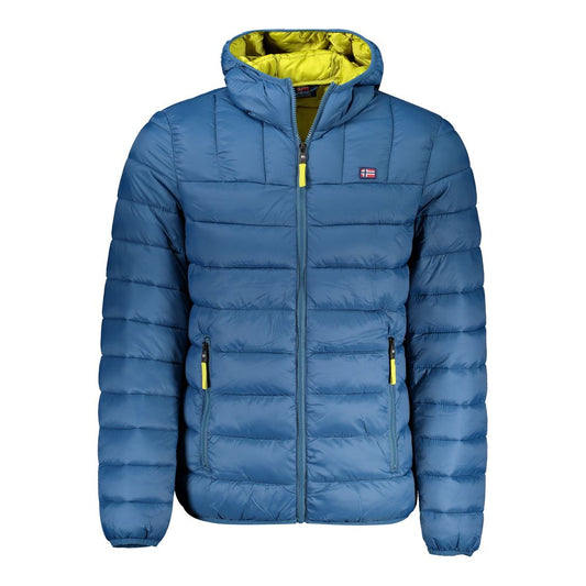 Blue Polyamide Jacket