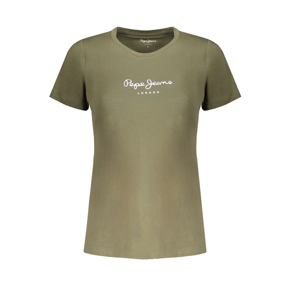 Green Cotton Tops & T-Shirt