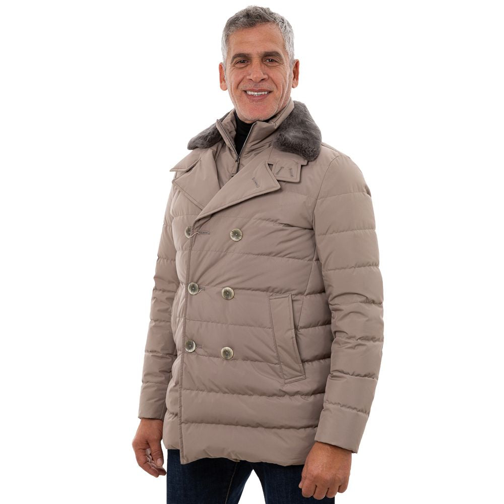 Gray Polyester Jacket