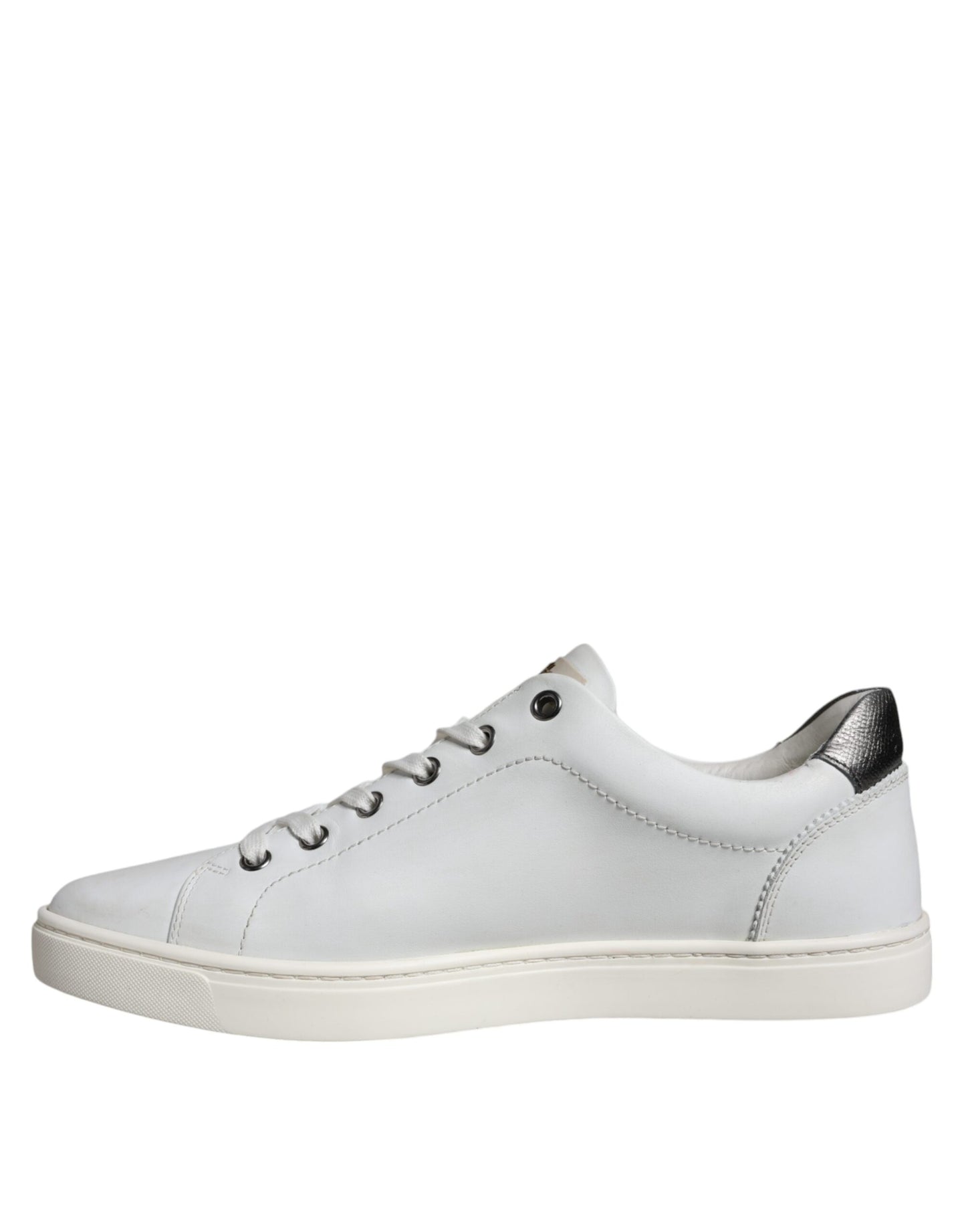 White Leather Heart Low Top Casual Sneakers Shoes