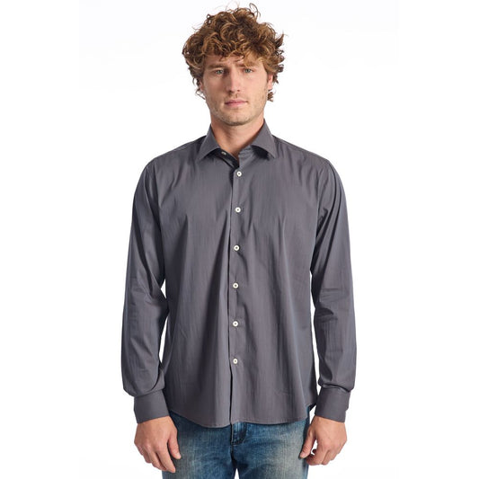 Gray Cotton Shirt