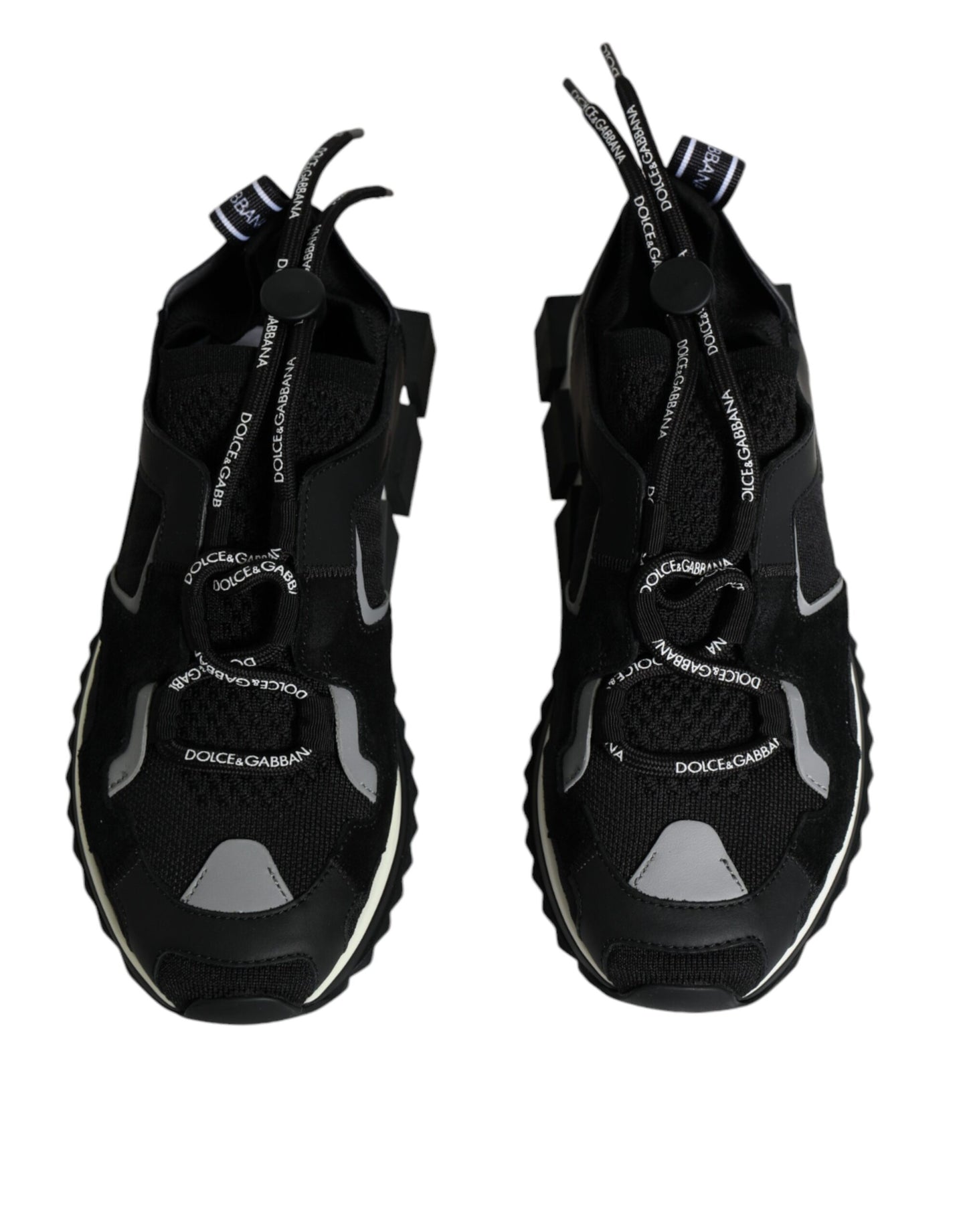 Black Mesh Sorrento Trekking Sneakers Shoes