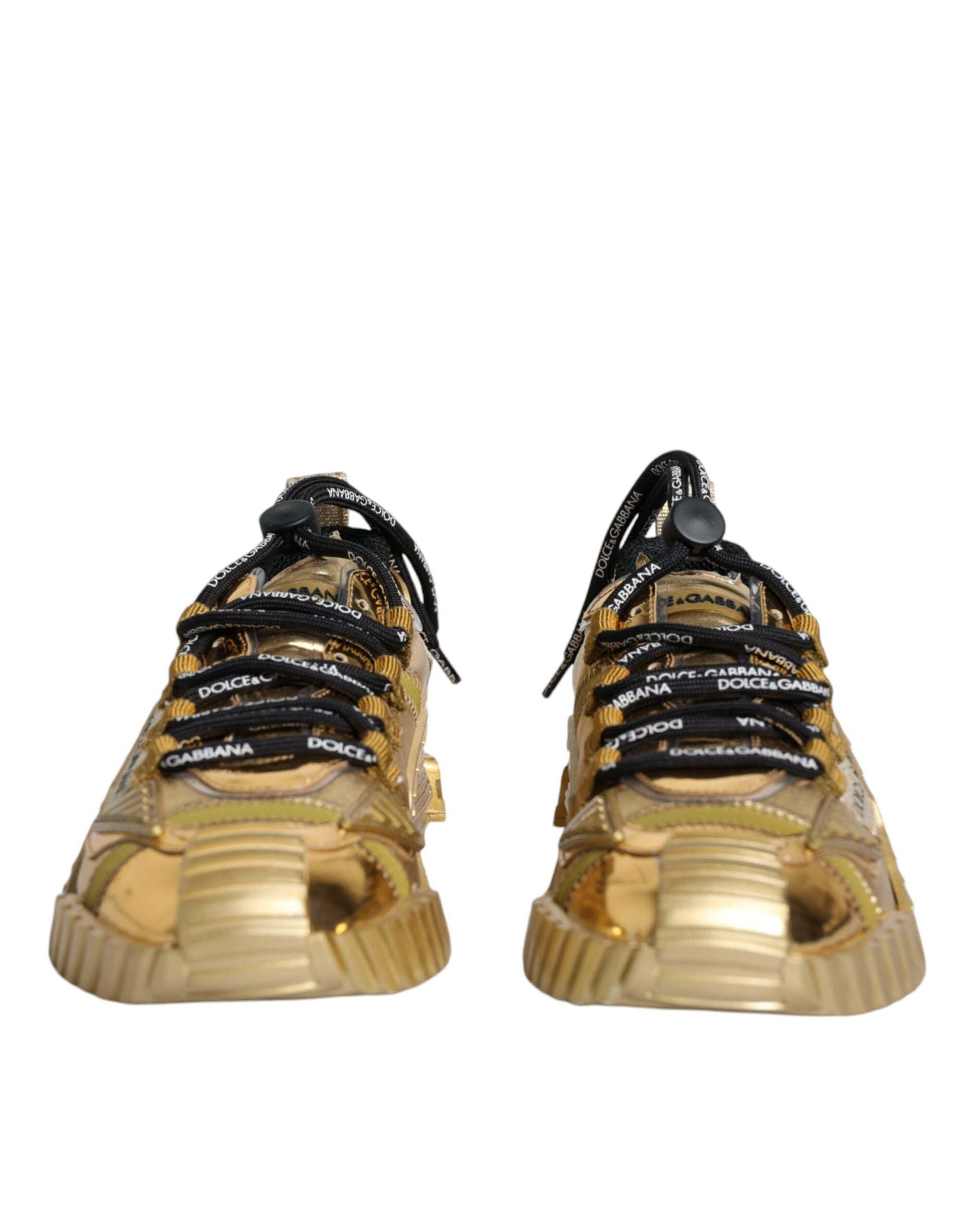 Metallic Gold NS1 Low Top Sneakers Shoes