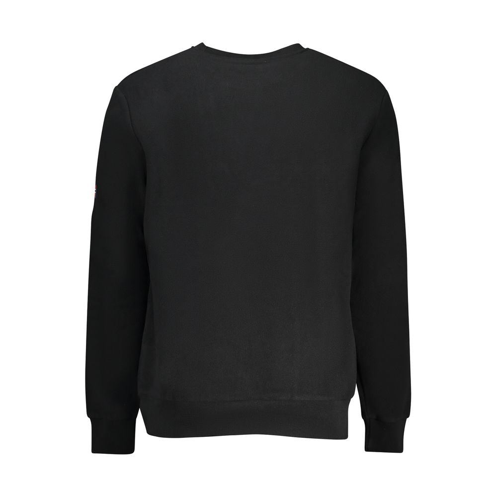 Black Polyester Sweater