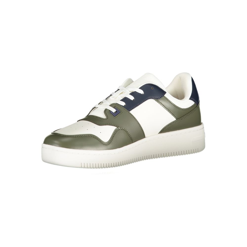 Green Polyester Sneaker