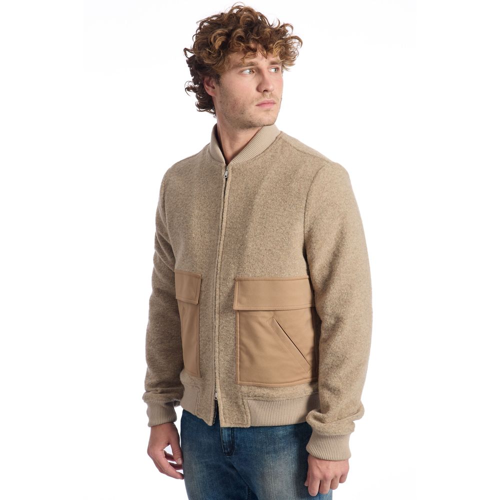 Beige Cotton Jacket