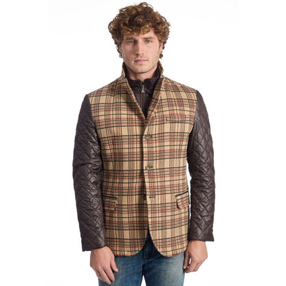 Brown Viscose Jacket