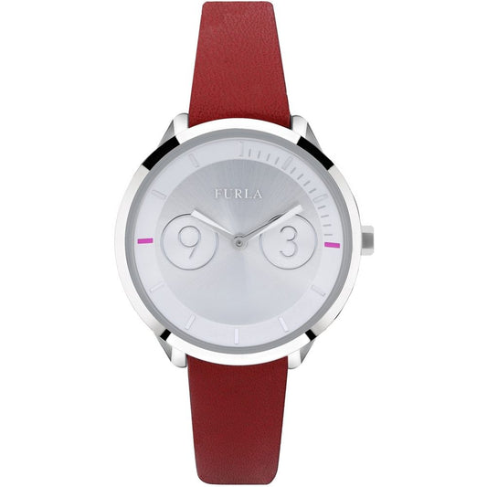 Red Leather Watch