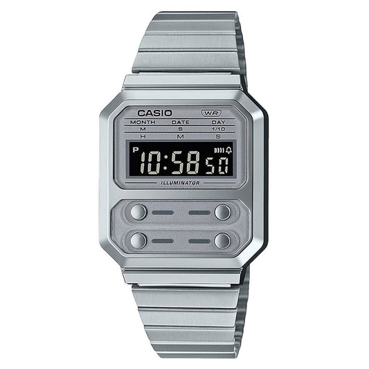 Silver Steel Watch