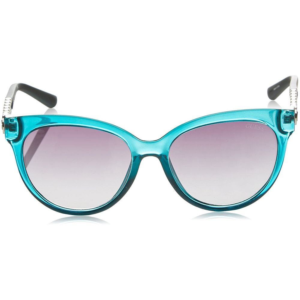 Blue Injected Sunglasses