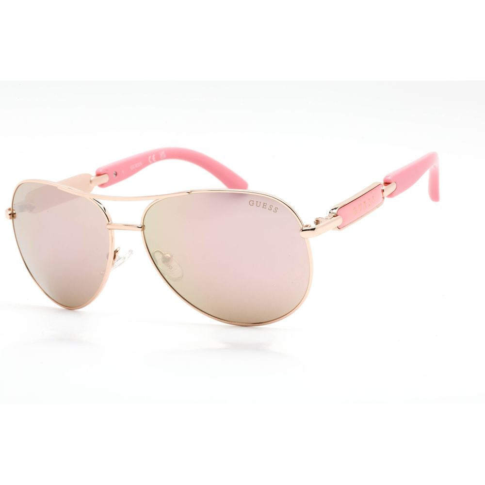 Pink Metal Sunglasses