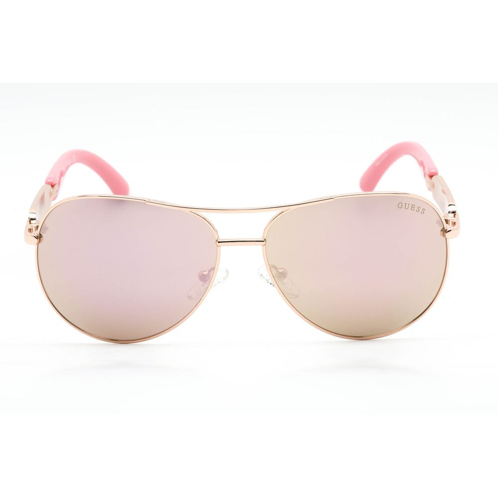 Pink Metal Sunglasses