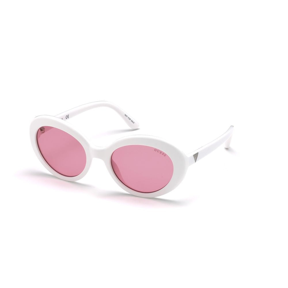 White Acetate Sunglasses