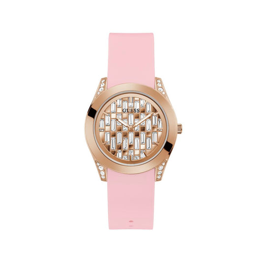 Pink Silicone Watch