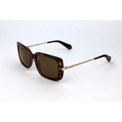 Brown Metal Sunglasses