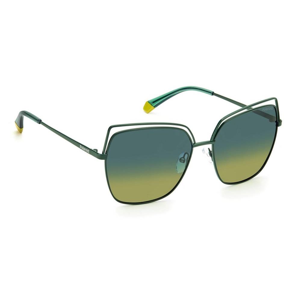 Green Metal Sunglasses