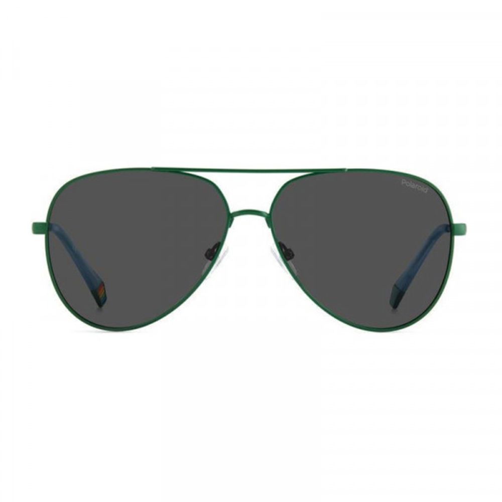 Green Metal Sunglasses