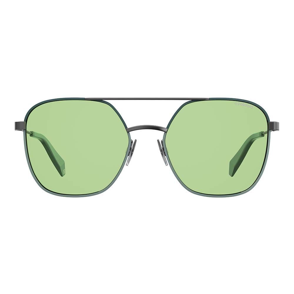 Green Metal Sunglasses