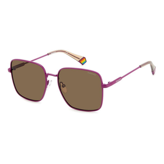 Purple Metal Sunglasses