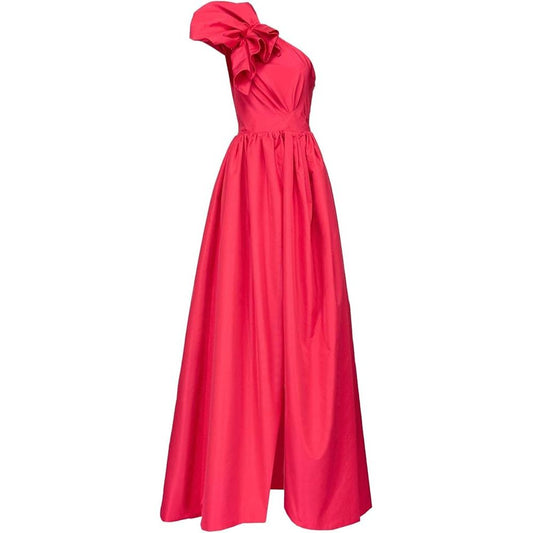 Red Polyester Dress