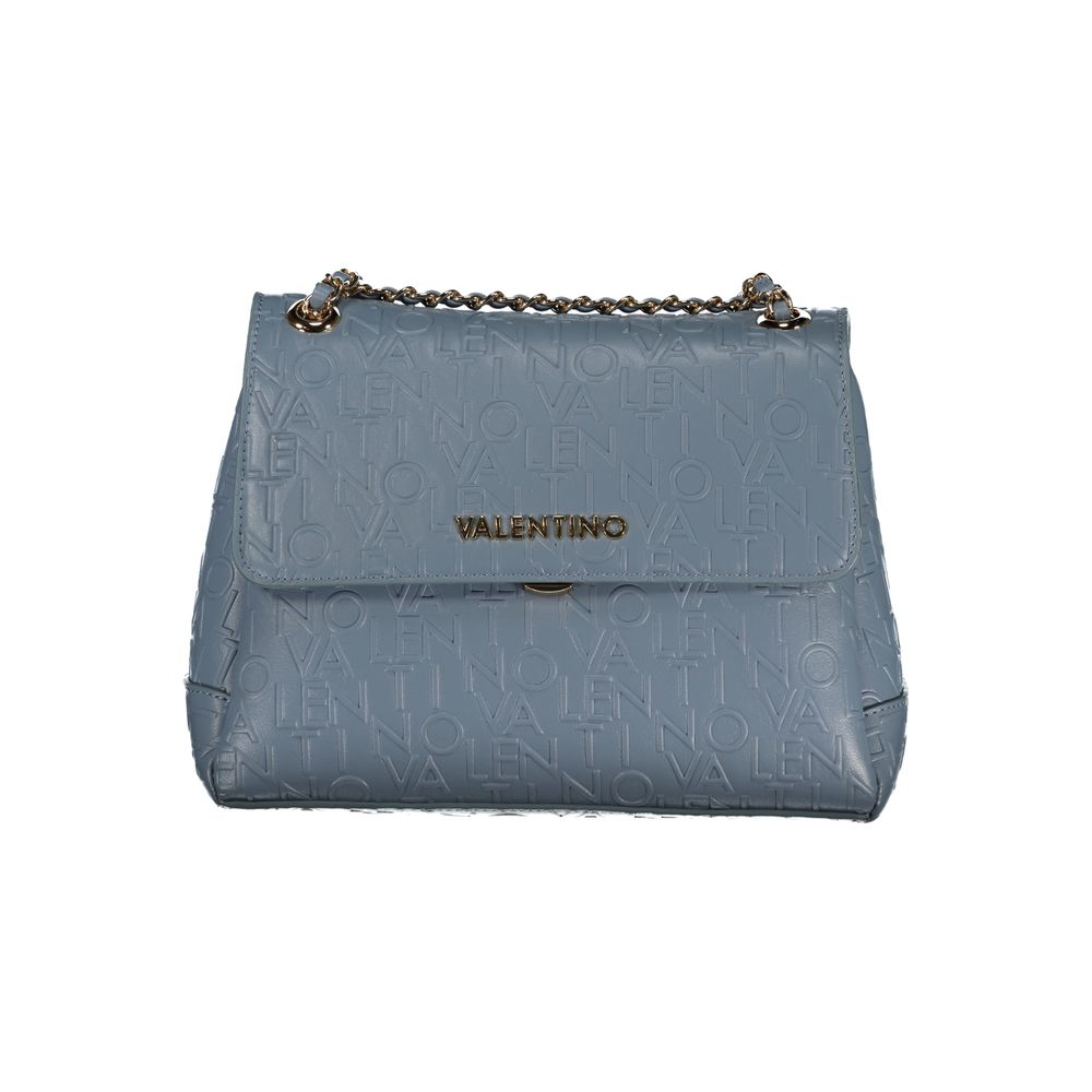 Light Blue Polyethylene Handbag