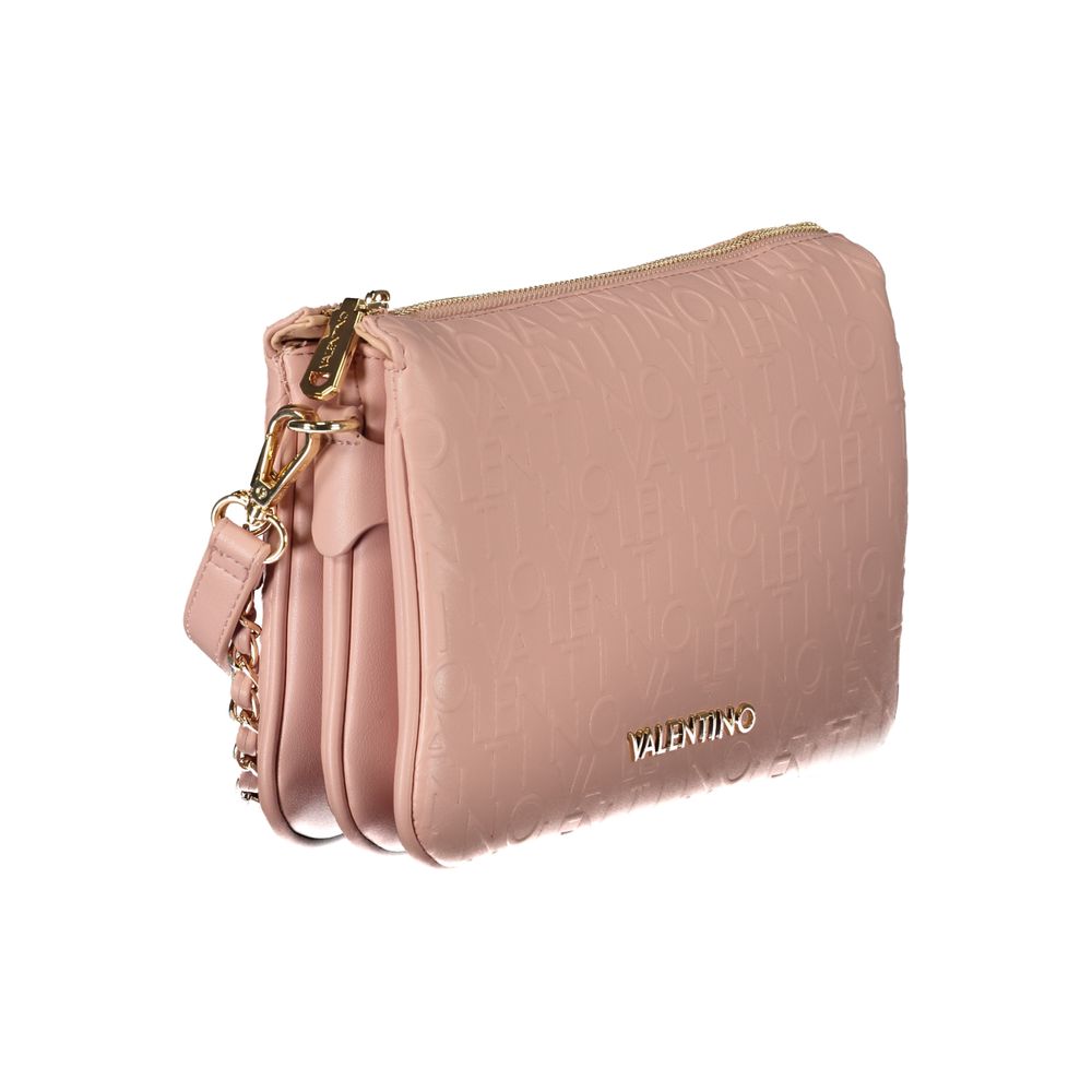 Pink Polyethylene Handbag