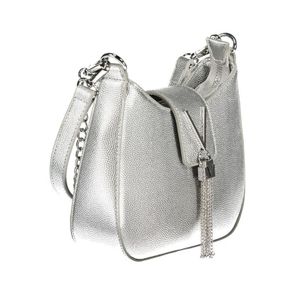 Silver Polyethylene Handbag