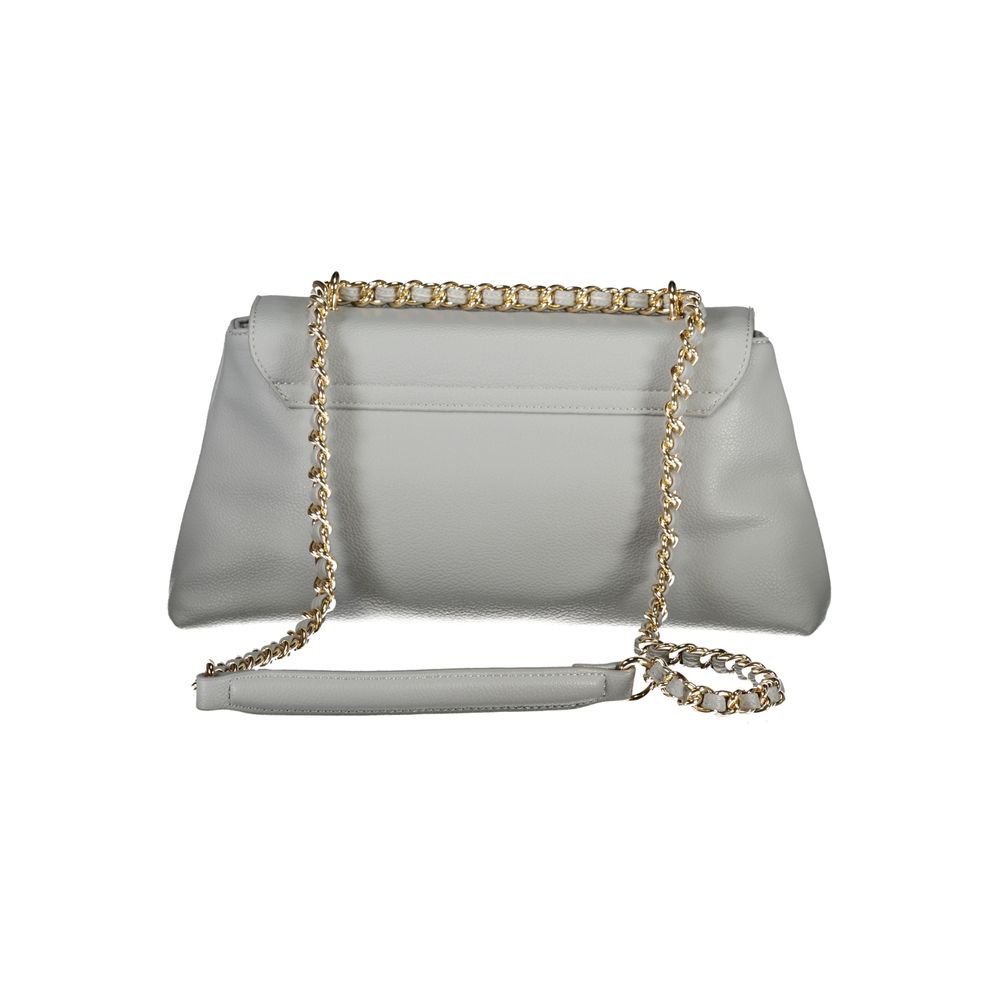 Gray Polyethylene Handbag