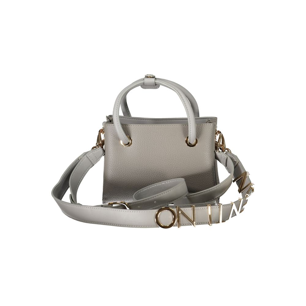 Gray Polyethylene Handbag