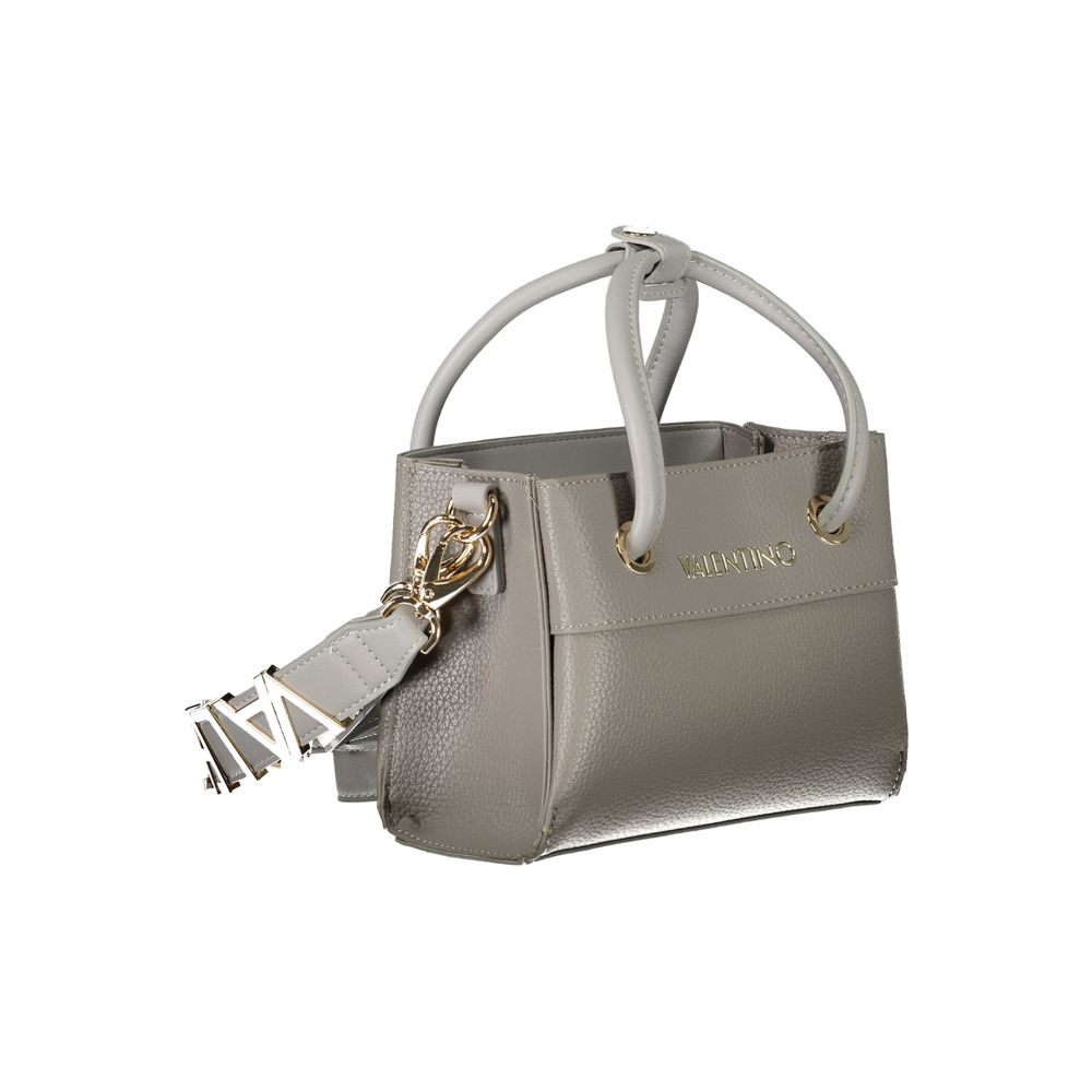 Gray Polyethylene Handbag