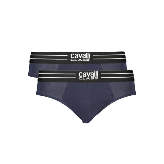 Blue Cotton Underwear