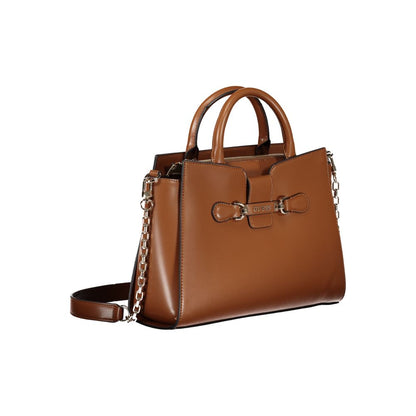 Brown Polyethylene Handbag