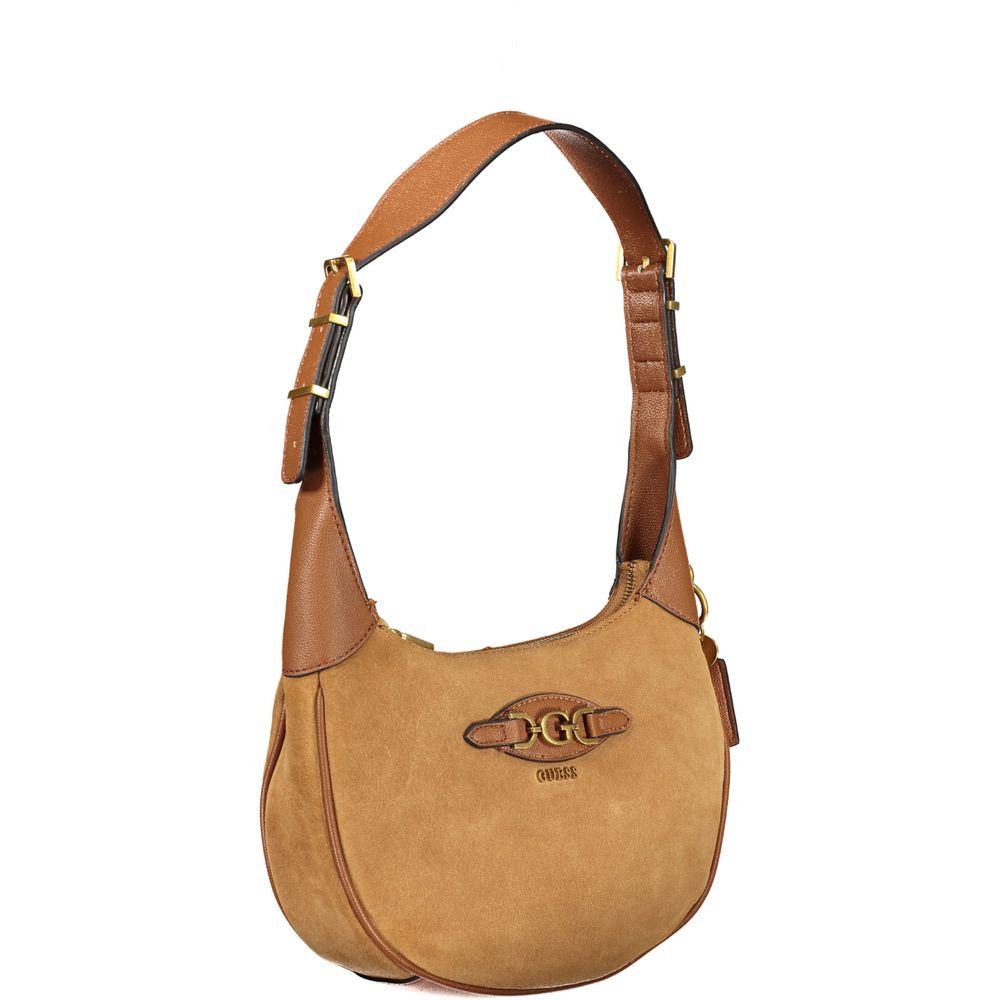 Brown Polyethylene Handbag