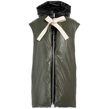 Green Nylon Jackets & Coat