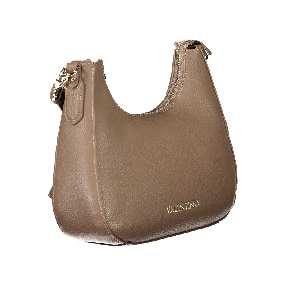 Brown Polyethylene Handbag