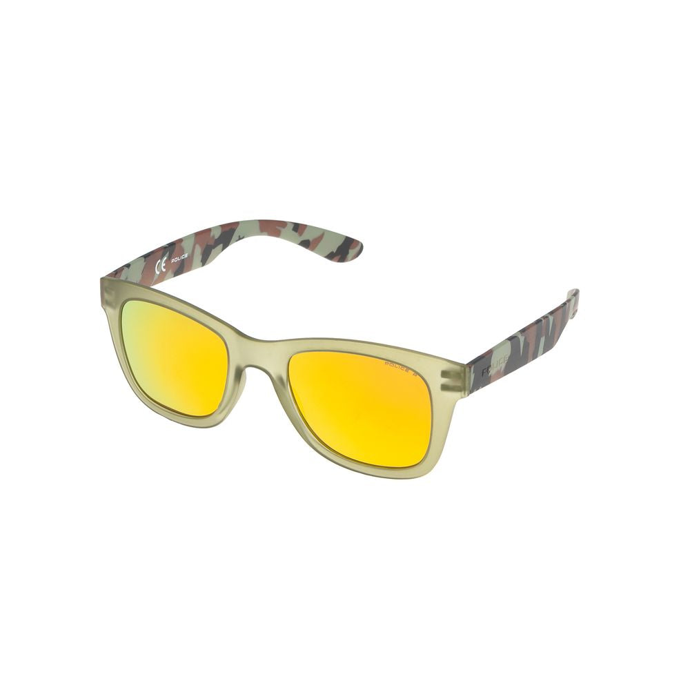 Green Injected Sunglasses