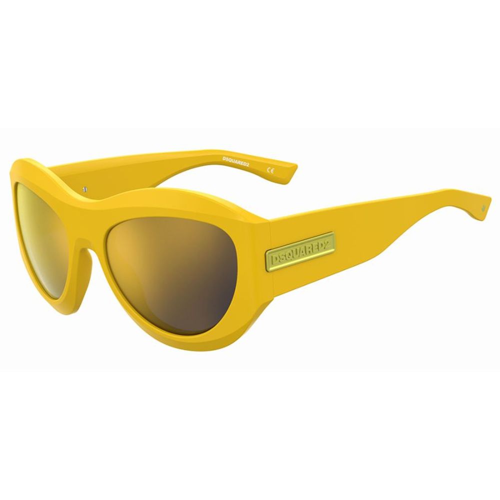 Yellow Plastic Sunglasses