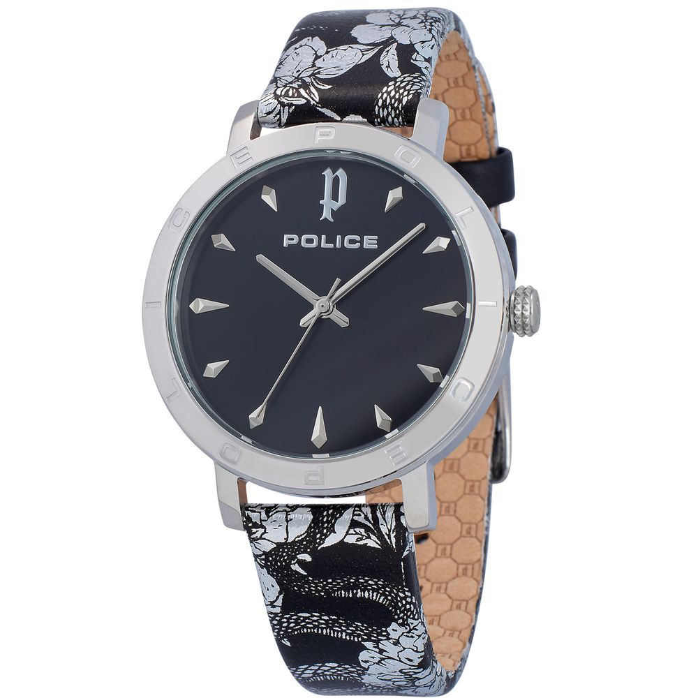 Black Leather Watch